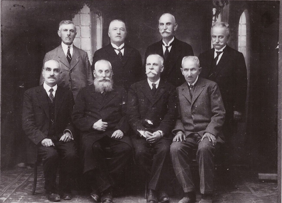 The first class of the Thessaloniki Bulgarian Male High School